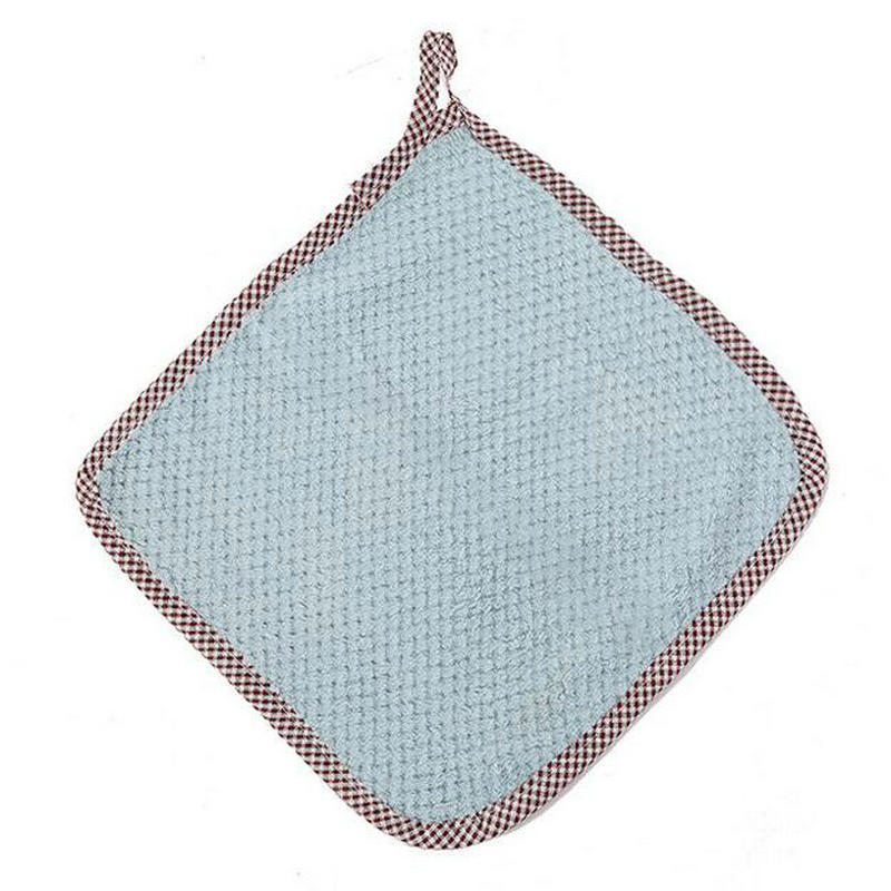 Coral Fleece Handable Handdoek Badkamer Keuken Handdoek Absorberend Doekje Pluche Handdoek