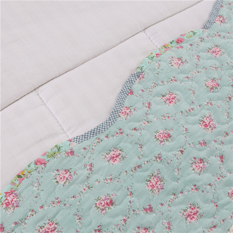 Couvre-lit/couette/couette/couette | 1 pièce, imprimé floral décontracté, , style européen, couette, couette, été