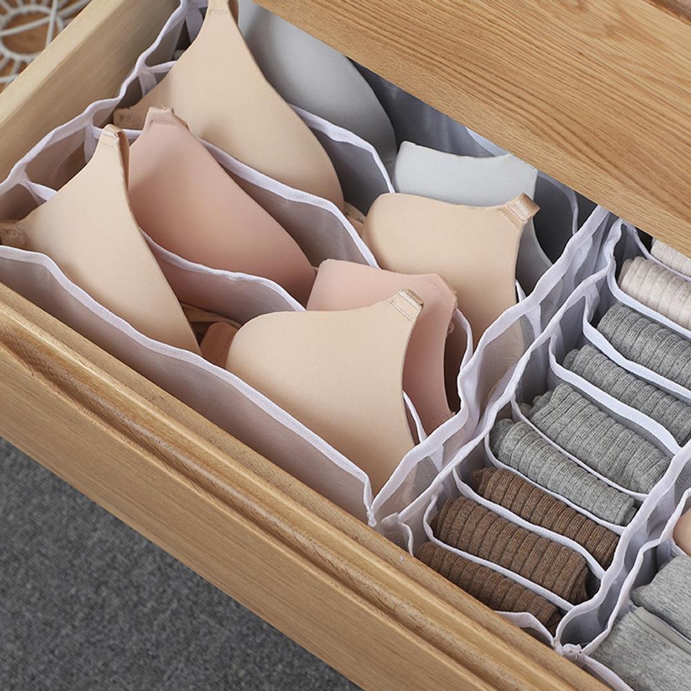 3 Pcs Ondergoed Opbergdozen Voor Bra Ondergoed Sok Sjaals Divider Drawer Closet Organizer Afwerking Container Opbergdozen