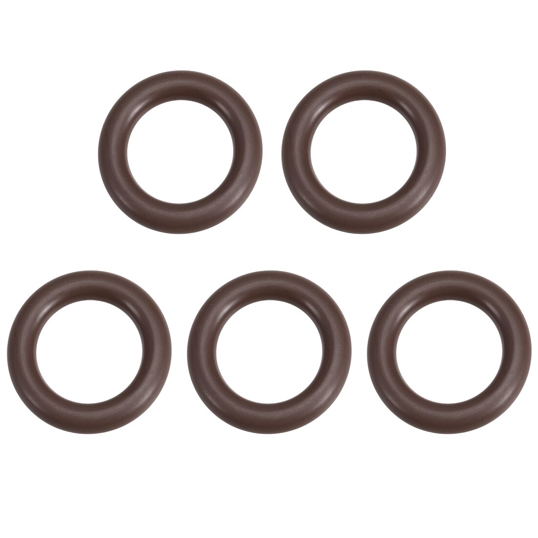 Uxcell 5 pièces joint en Fluororubber sanitaire Tri pince rondelle 24mm x 14mm joint torique
