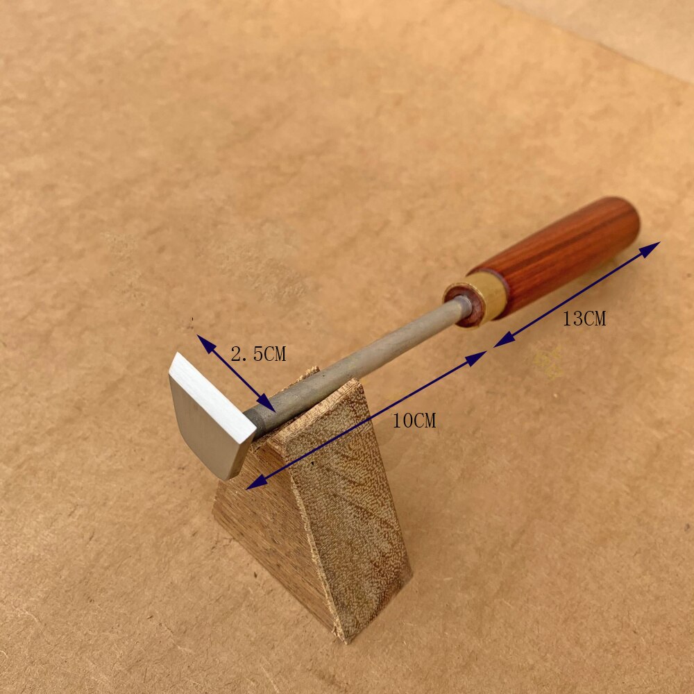 Woodworking Scraping Tool Flat Blade Arc Blade Scraper Shovel Deburring Tools Durable Wood polishing Leveling Carpenter Tools: 2.5CM long