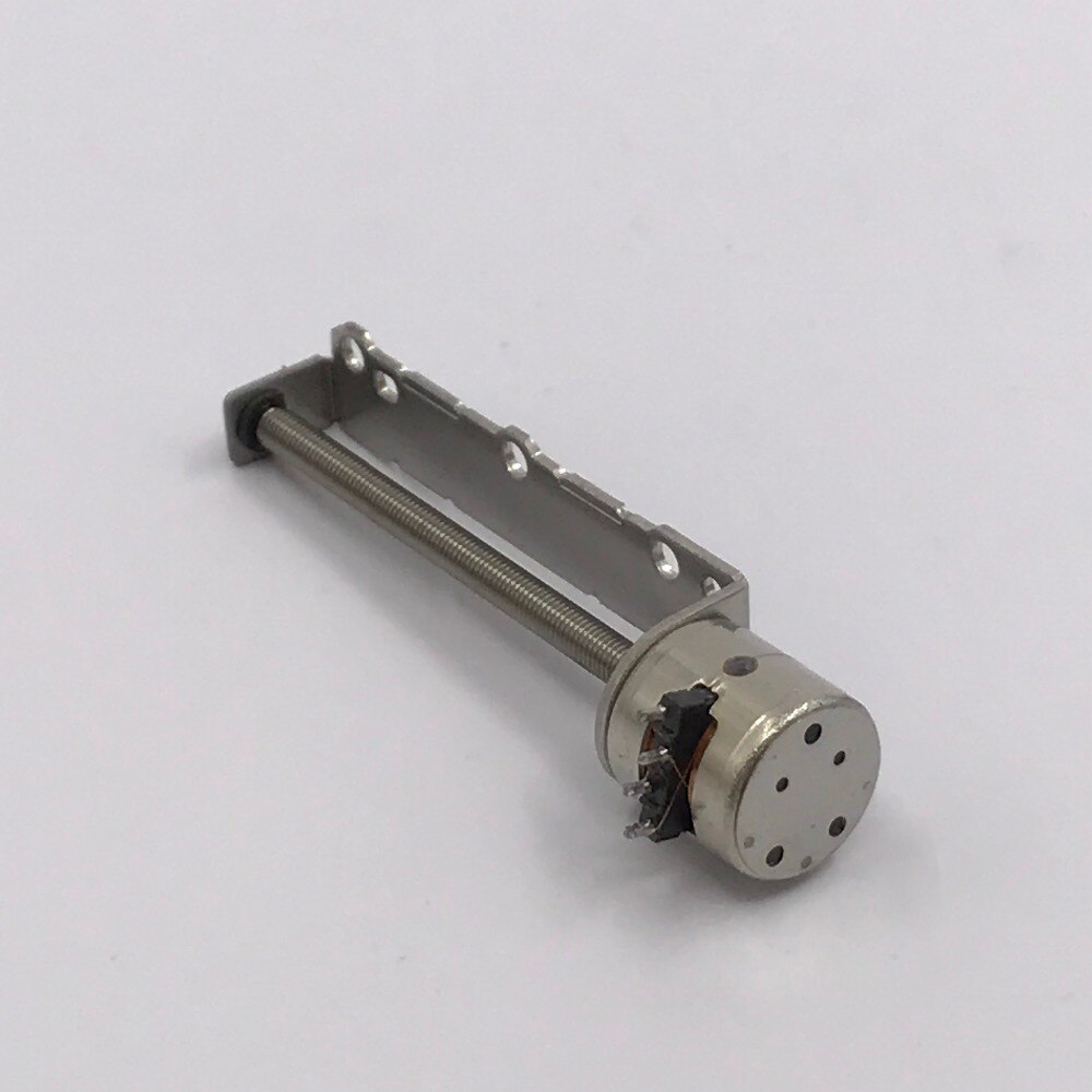 Micro Precision Linear Screw Stepper Motor Mini 8mm 2-Phase 4-Wire Stepping Motor 2mm Diameter Long Shaft