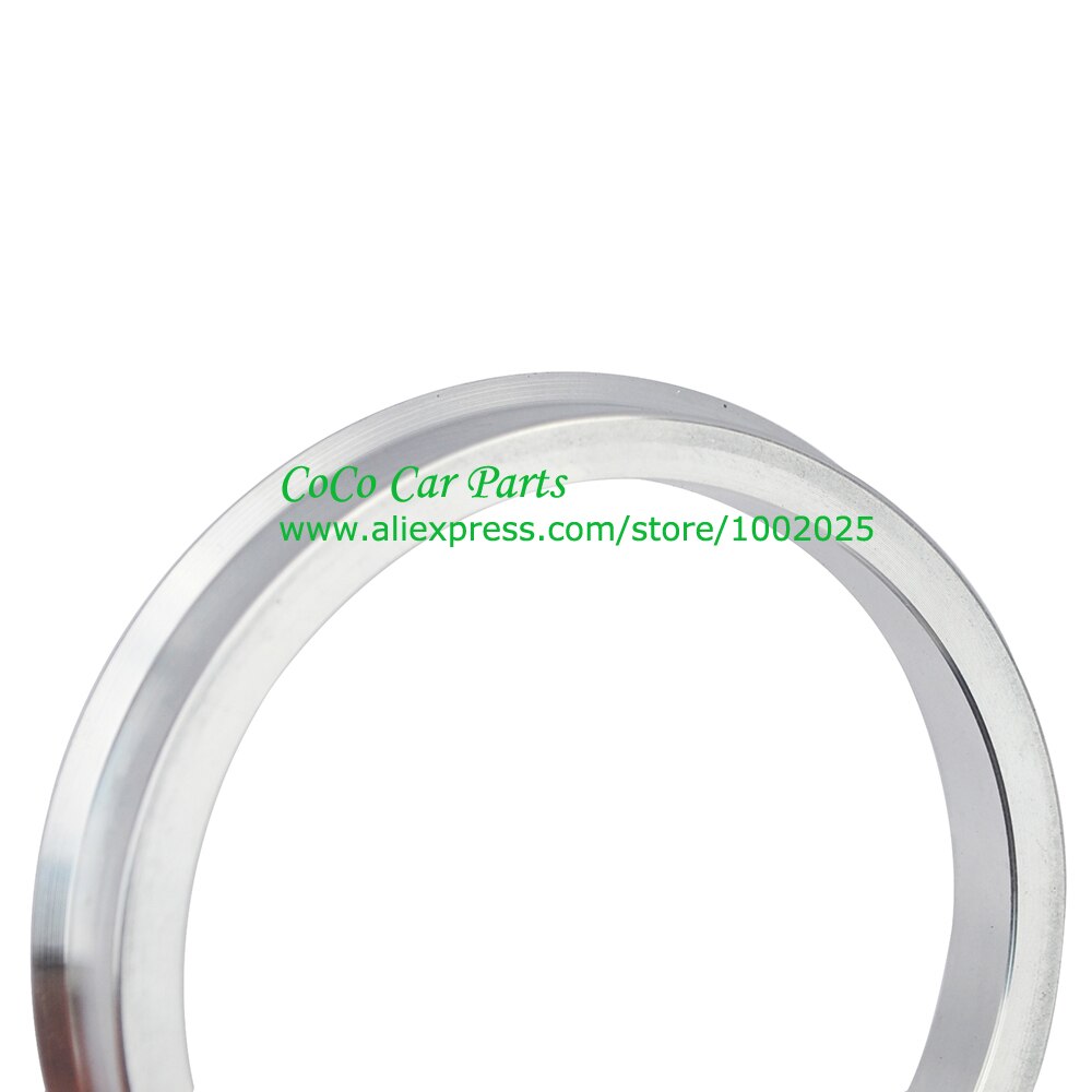 thumbnail image 2 of 4x Centre Rings – 60.1mm To 57.1mm – Dark Grey Plastic – For Alloy Wheels – Made In Germany 2 of 4