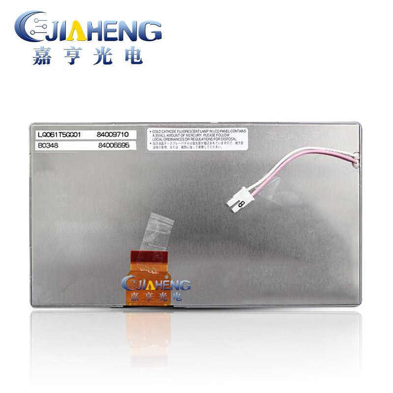 Original 6.1 inch tft lcd screen display panel LQ061T5GG01 480x234 lcd display 100% tested