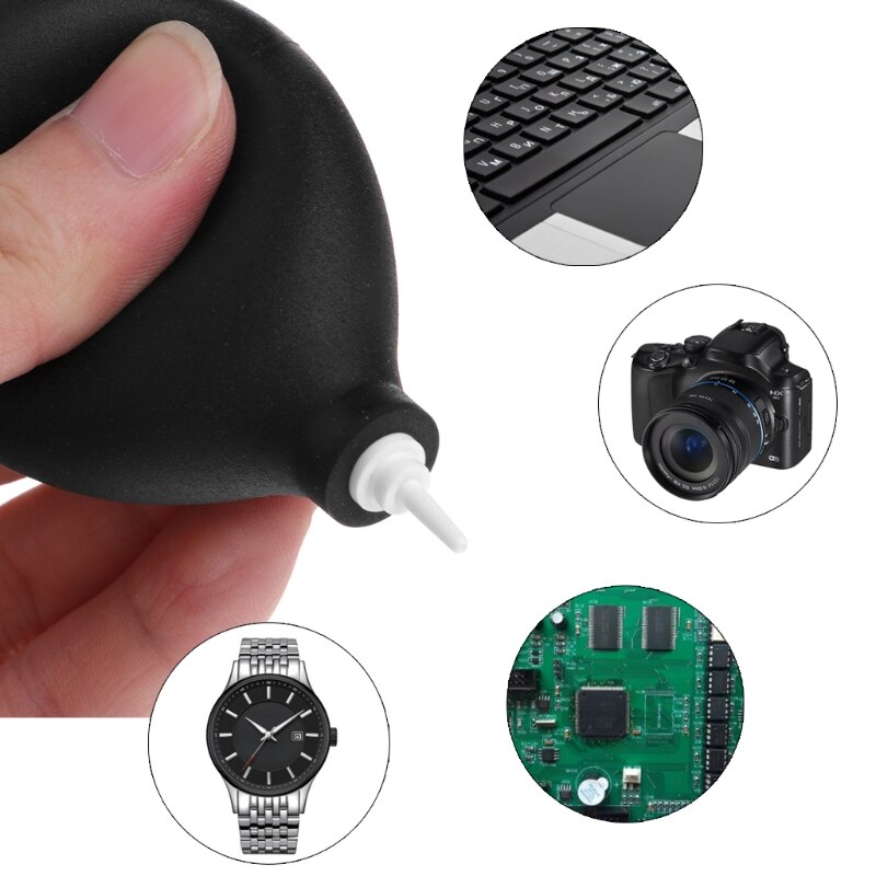 Mini Dust Remove Strong Blowing Ball Cleaning Air Tool For SLR Lens Keyboard