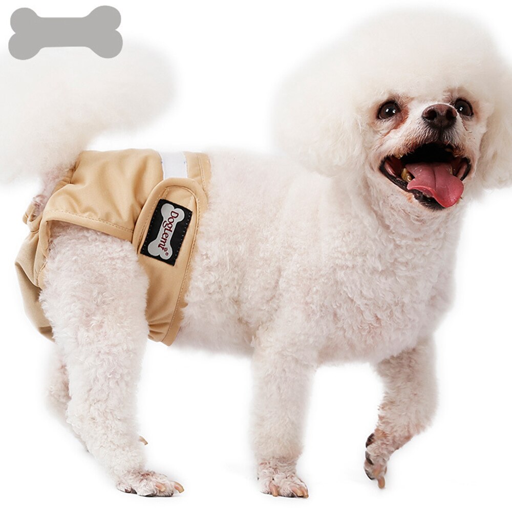 Dog Accessories Safe Breathable Anti-harassment Female Dog Physiological Pants Nylon Adjustable Female Dog Leak-proof Diapers