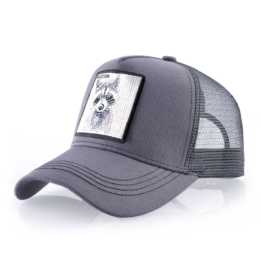 Frühling Sommer Baseball Kappe Mit Löwe Stickerei Patch Snapback Trucker Caps Männer Frauen Drake Baseball Hüte Vier Saison Sonnenhut: Dark Grau