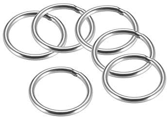 DOJA Industrial | Anillas Metalicas Soldadas | PACK 25 | 3 x 20 mm | Aros Redondos de Metal de Gran en el Punto de Solda