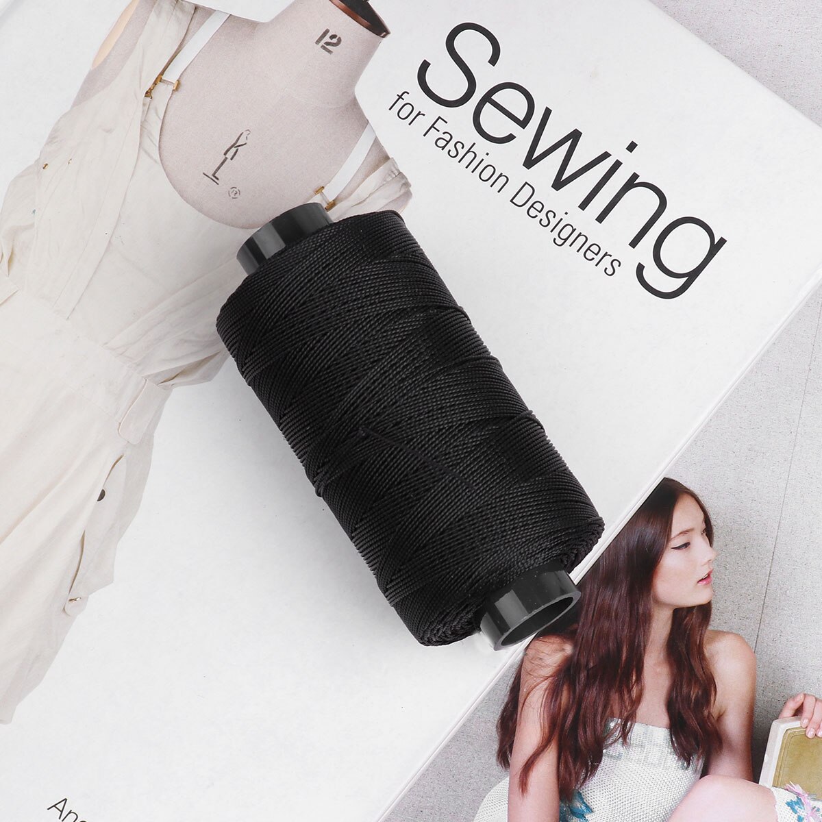 350M Nylon Cord Braided String Twine Kite Line Fishing Thread Cobbler Line Necklace Rope Bead For Jewelry Making DIY Bracelet