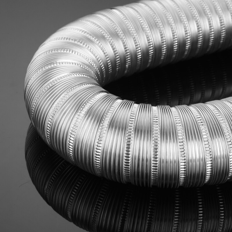 5/6/7/8/9cm*50cm alumiinifolion pakoputken teleskooppiletku vedenlämmittimen liesituulettimen autotallin poistoputken joustavaan letkuun 0.65 ~ 1.5m