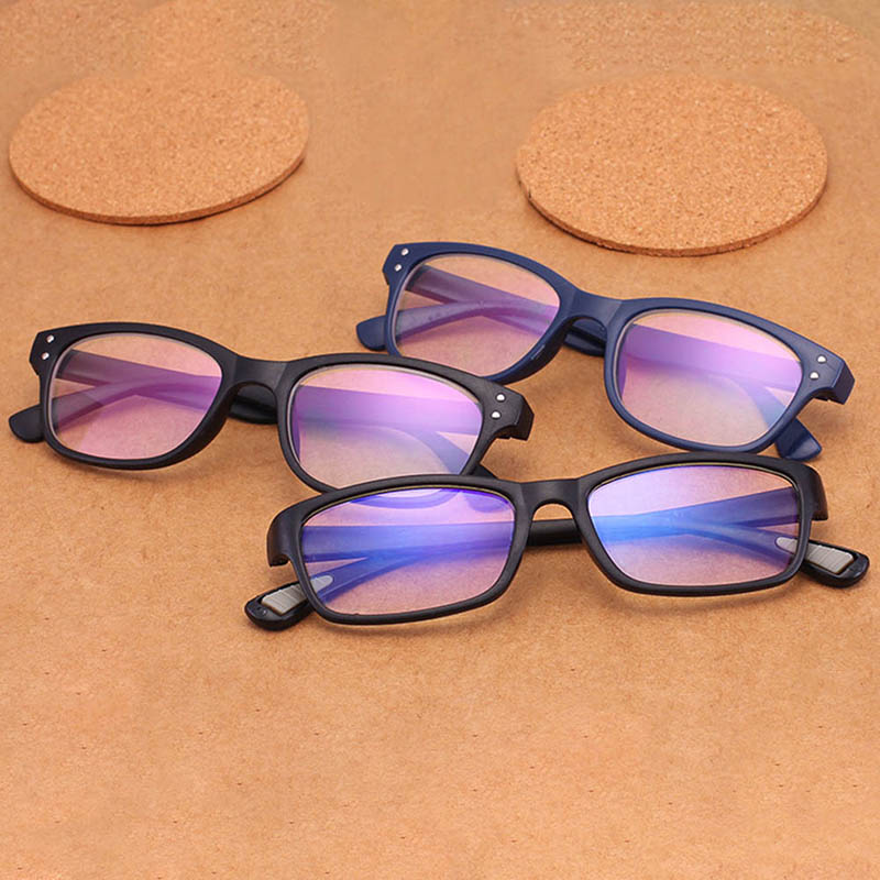 1 Uds. De gafas protectoras Anti-UV para ordenador, decoración a prueba de polvo, Unisex (hombres/mujeres), cristales transparentes TC21