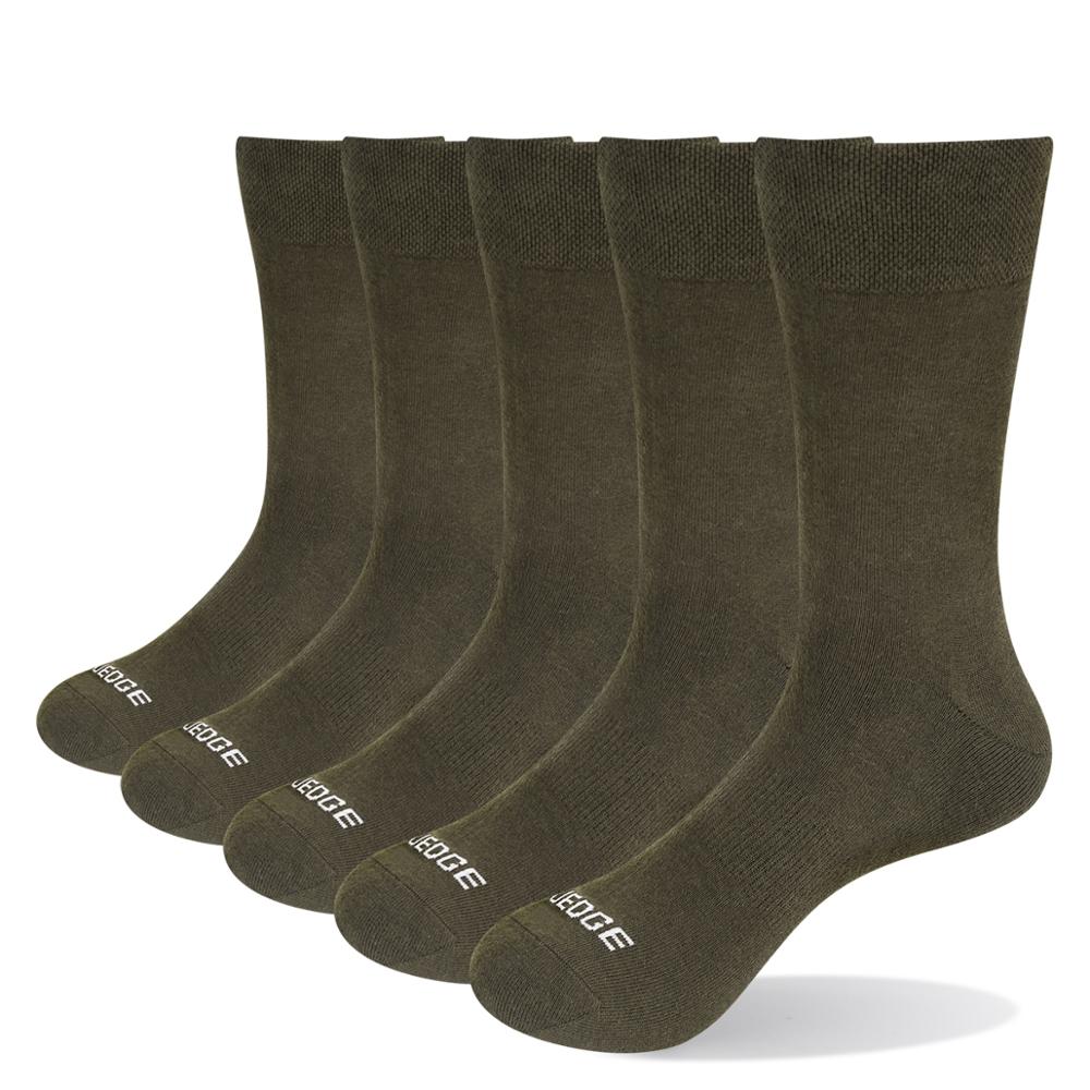 YUEDGE Calcetines para hombre de fibra de bambú, Cómodos calcetines de vestir informales de negocios para hombre, calcetines finos de verano para hombre talla EU 39-47