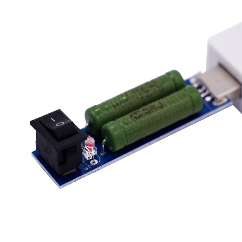 USB Electronic Load Resistors Mobile Power Aging Resistance Module 1A 2A charge current detection 10%Off