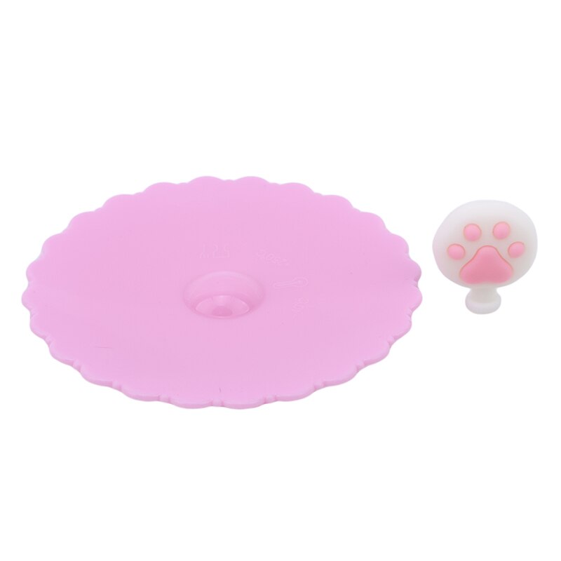 Leuke Silicone Anti-Dust Bowl Cover Vruchten Sieren Water Drinkbeker Deksel Cup Seals Glazen Mokken Cap Diameter Keuken bar Benodigdheden