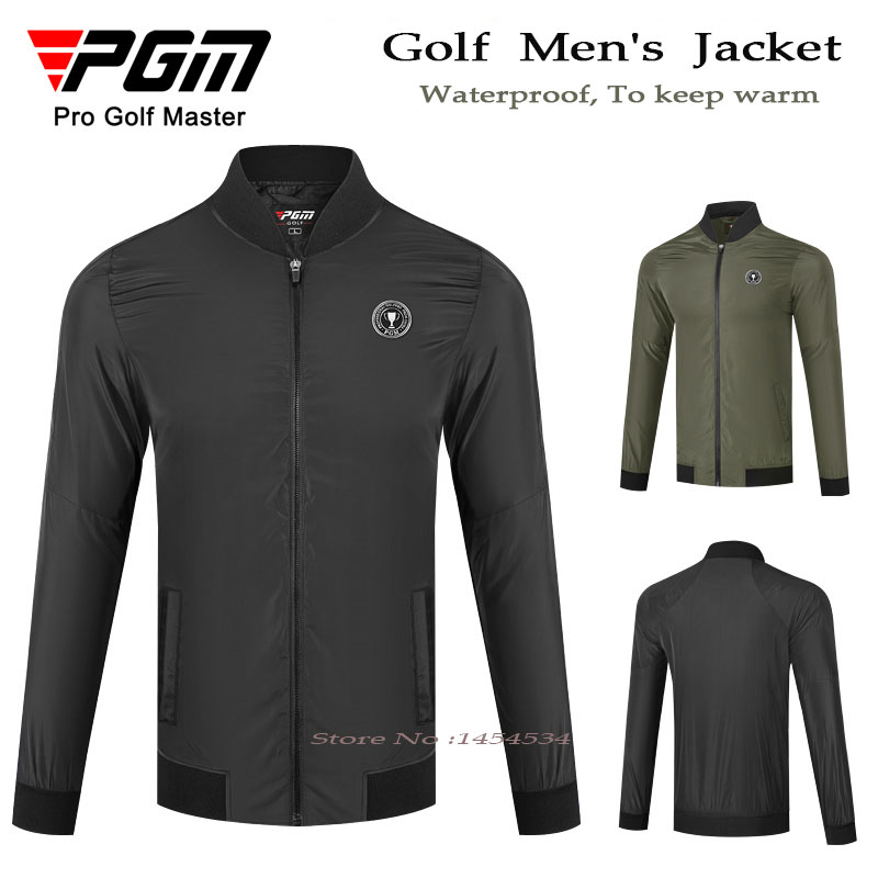 Pgm Herfst Winter Jas Golf Kleding Mannen Met Lange Mouwen Jas Mannelijke Mode Sportkleding Windjack Winddicht Koud Om warm Houden