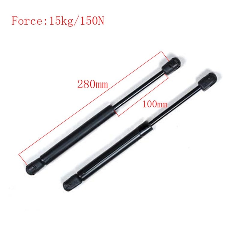 1pcs 280mm central distance, 100 mm stroke, pneumatic Auto Gas Spring for car , Lift Prop Gas Spring Damper