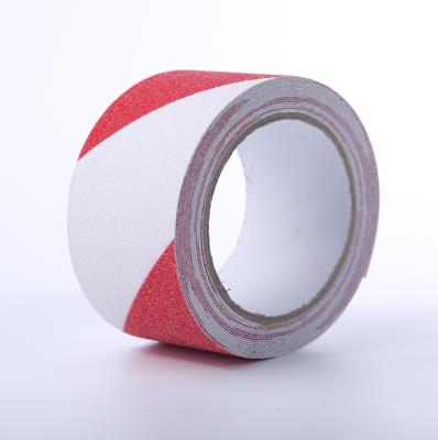 5cm*5meters Anti-slip tape PVC self-adhesive wear-resisting stair steps Grind arenaceous prevent slippery adhesive tape: White add Red
