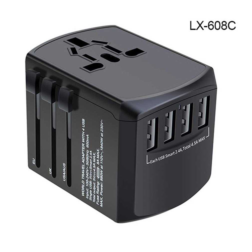Travel Conversion Plug Global Universal Charging Power Adapter Converter Abroad Multifunctional Conversion Power Socket