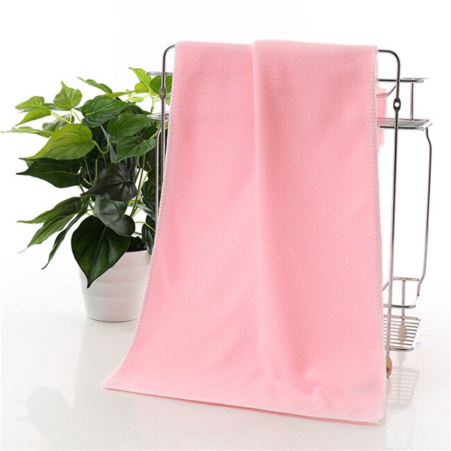Water Absorbing Soft Microfiber Towel Washcloth Multi-Purpose Cleaning Cloth Bathing Hair Drying Face Car Wash Wiping 30x70cm: 9