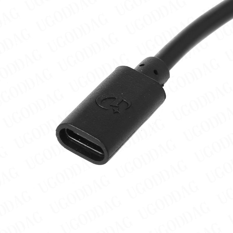 Przełącznik przewodu zapłonowego do przedłużania USB-C typu C od męskiego do żeńskiego dla zasilaczem Raspberry Pi 4 z systemem Android energia elektryczna