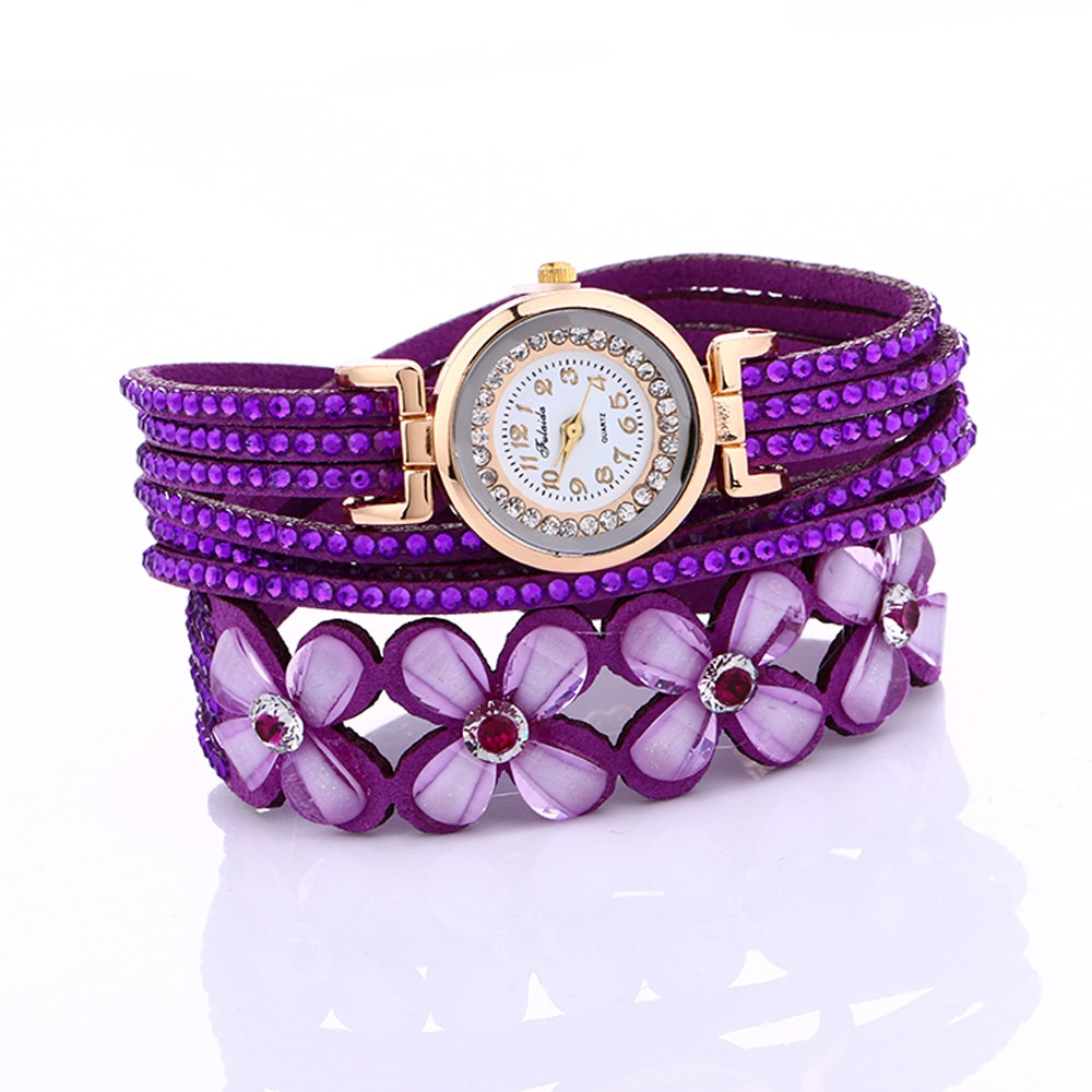 Women Watch relogio feminino Chimes Diamond Leather bracelets for women clock Ladies Watch Wrist Watch