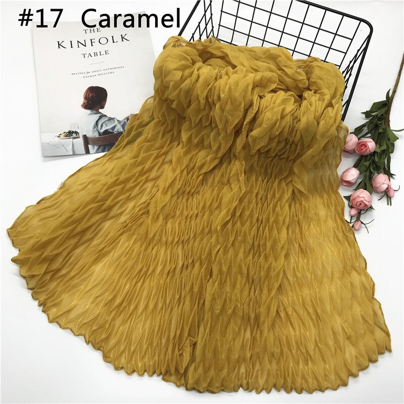 Pañuelo de algodón musulmán para mujer, pañuelo de cabeza árabe, hijab musulmán, novedad de: 17