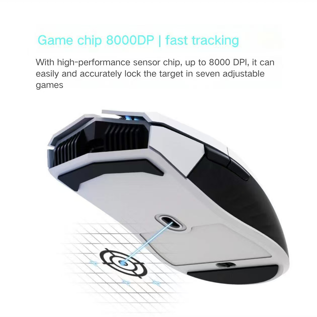 Neue ThundeRobot ML702 2,4G Wired Dual Maus Gamer 8000DPI für Gaming Büro Computer Laptop PC Tablet Drahtlose maus