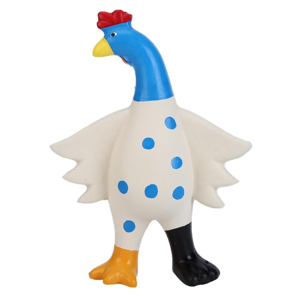 1PC Pet Toy For Dogs Puppy Screaming Rubber Chicken Toy For Dogs Latex Squeak Chew Training Pet Products Pet Sound Chew Toy