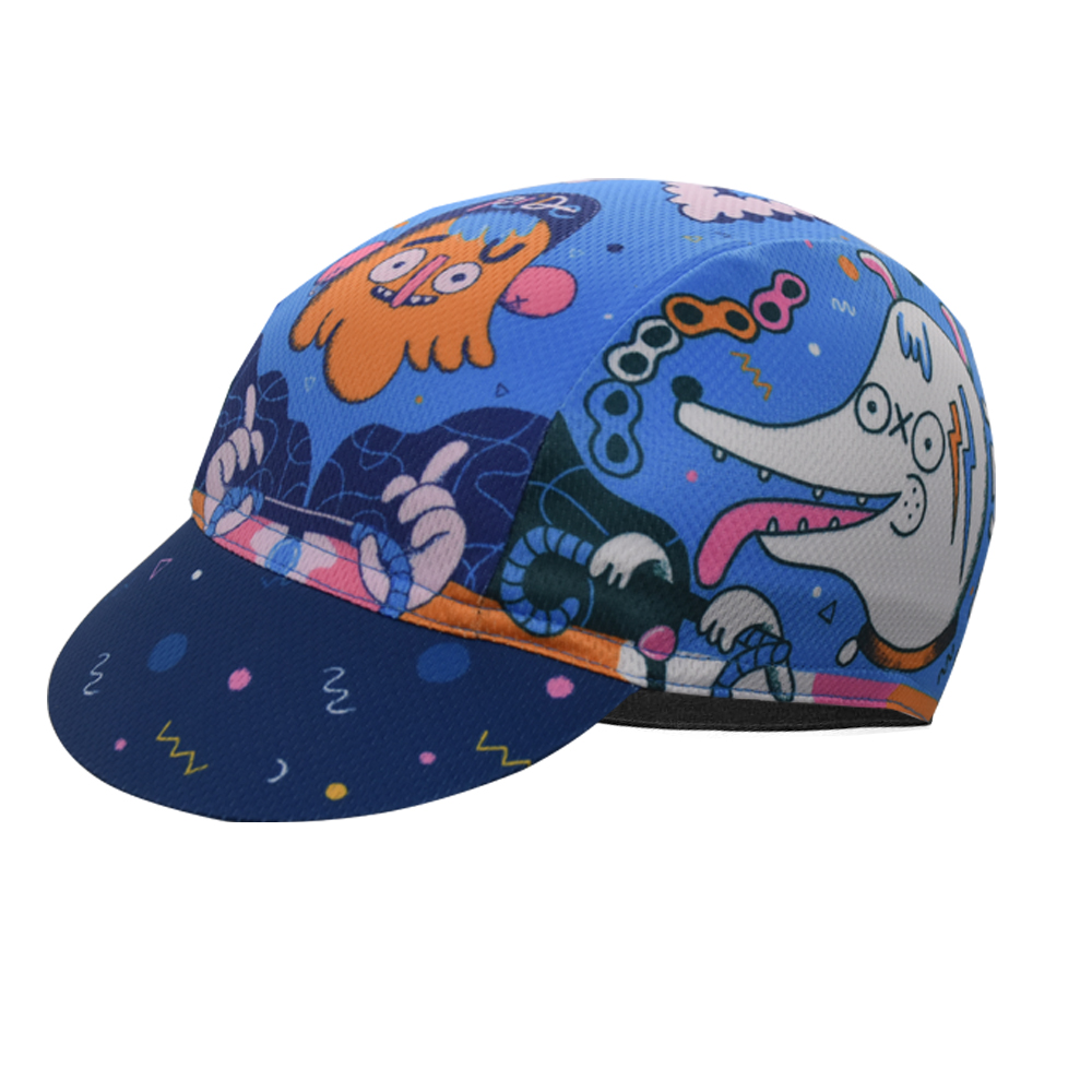 Cartoon Cat Cycling Cap Grappige Racefiets Muts Mooie Dieren Fiets Hoofddeksels Zonnescherm Ademend Mtb Mannen En Vrouwen Gorra Ciclismo