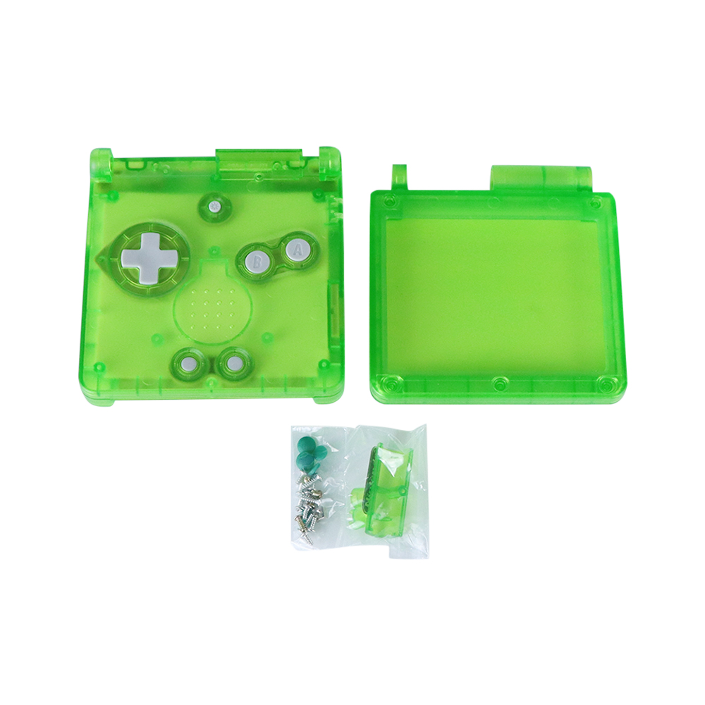 Funda transparente para GBA SP, carcasa de repuesto para Game Boy Advance SP, 1 piezas: Azul cielo