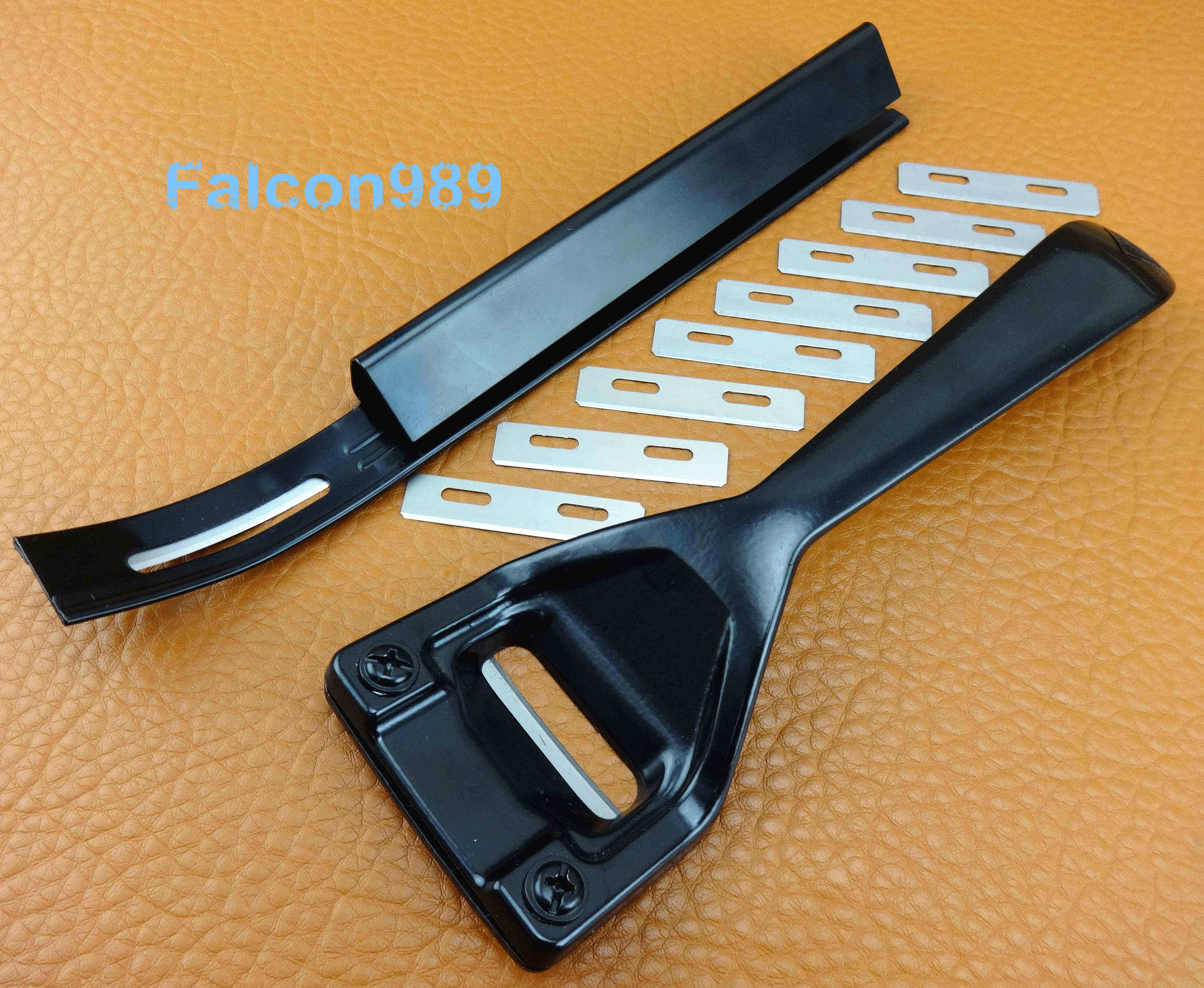 10kinds Leather Craft Super Edge Skiving Skiver Thinning Leather Folds Seams Tool - Edger Creaser Groover Skiver Beveler Knife