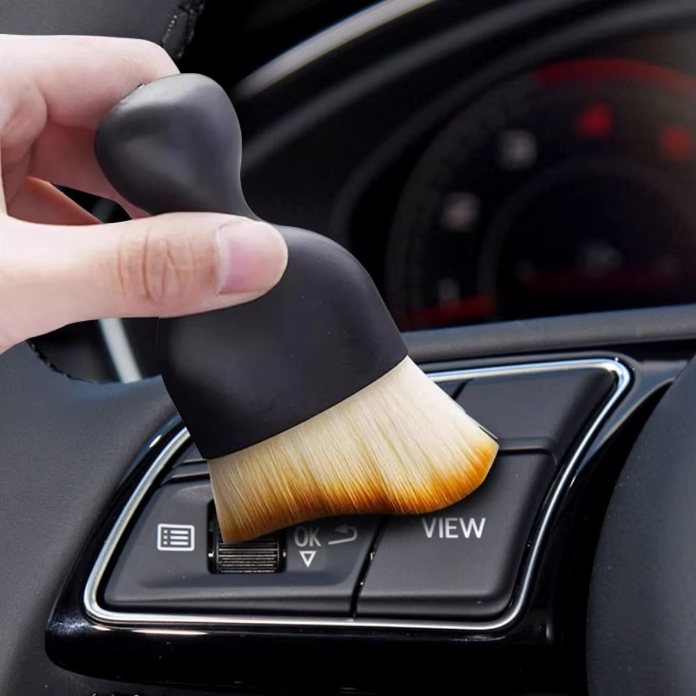 1/2/5Pcs Auto Innen Reinigung Pinsel Zubehör tragbare Weiche Fell Spalt Detaillierung Conditioner Air Outlet reinigung Artefakt Werkzeug