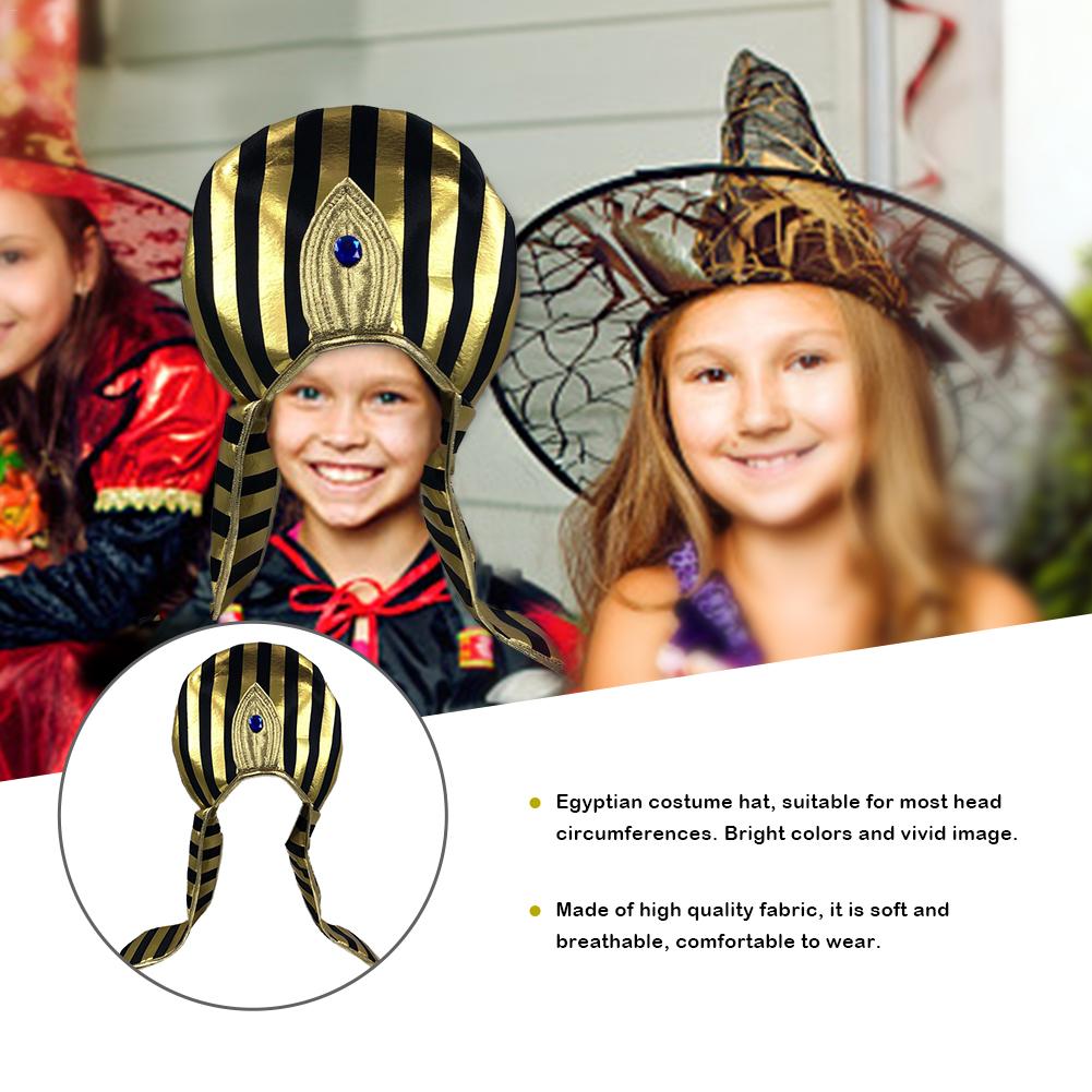 Egyptische Farao Hoed Halloween Farao Stijl Party Hoed Voor Mannen En Vrouwen Volwassen Kinderen Maskerade Wizard Hoeden Kostuum Accessoires