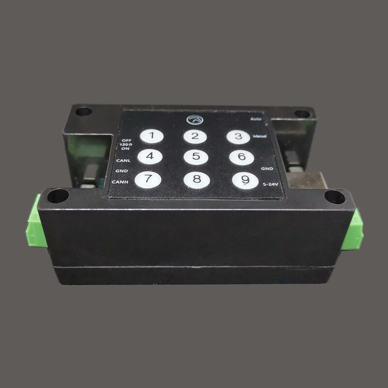 L&#39;analyseur de Bus CAN est compatible avec la carte Zhou Ligong can box usbcan2, qui peut être envoyée hors ligne par le module can