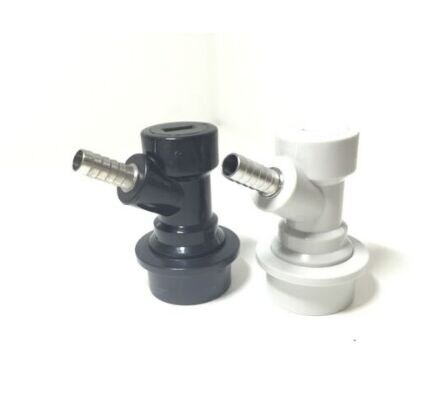 304 Stainless Steel Mini Keg Tap Dispenser with 12'' beer hose for Mini Craft Beer Growler Homebrew Spear: ball lock barb