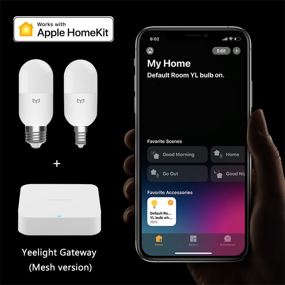 Più nuovo Yeelight Temperatura di Colore Intelligente HA CONDOTTO LA Lampadina M2 E14 E27 Bluetooth Maglia App di Controllo di Lavoro con Apple Homekit Norma Mijia APP