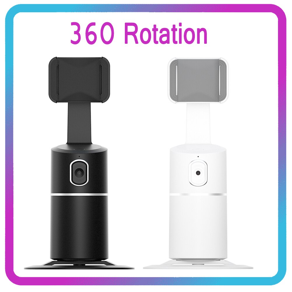 360 Rotatie Smart Selfie Stok Auto Gezicht Tracking Statief Telefoon Houder Vlog Video Record Gimbal Smart Schieten Telefoon Mount