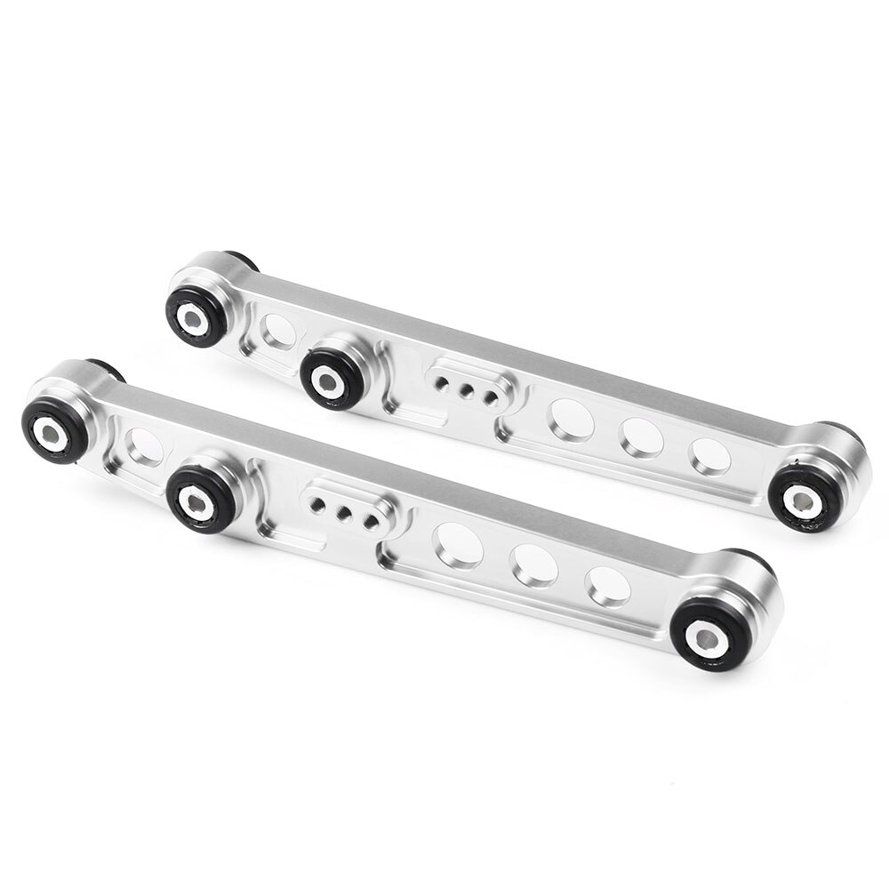 Para Honda Civic 88-95, por ejemplo, parte trasera del brazo de Control inferior bastidor soporte corbata armas ASR 2 unids/set: Plata