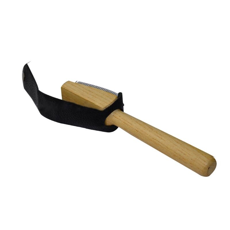 Spazzola di filo di Balletto di Danza Spazzole Da Scarpe dell'unità di elaborazione Della Copertura Della PROTEZIONE Manico in Legno Sala Da Ballo in Pelle Scamosciata Suola latino salsa Scarpe Da Ballo Manutenzione Suppl