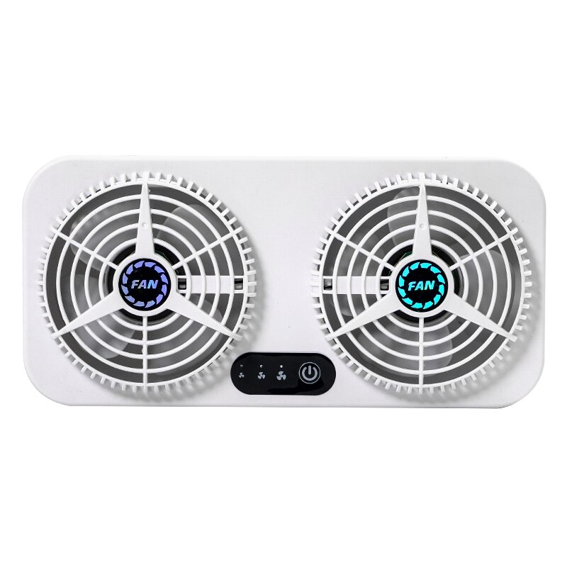 Ventilateur d'extraction de fumée pour voiture, outil de refroidissement, avec chargeur USB, Circulation d'air