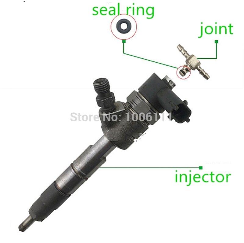 BOSCH 110 retour d'huile Type T et L | Pour les pièces Diesel CR injecteur de carburant en plastique 3 Joint bidirectionnel 5 pièces