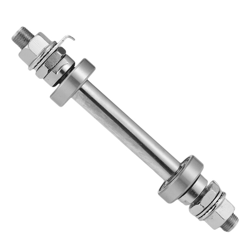 Cubo de roda da bicicleta eixo dianteiro 6000 rolamento cubos de bicicleta anti-deformação sólido estrada bicicleta eixo ultraleve para mountain bike peças