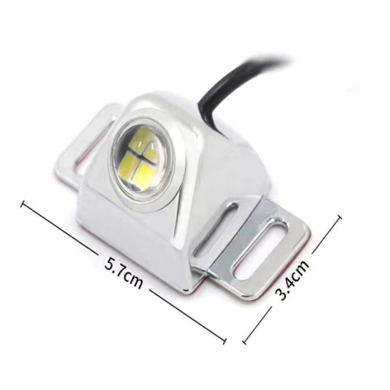 Auto achteruitrijwaarschuwingslichten 12-24v universele auto vrachtwagen motorfiets achterlicht achteruit parkeerlicht hoge helderheid led lamp