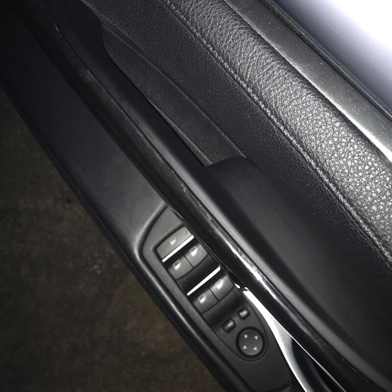 for F01 F02 7-Series Door Pull Handle Covers,Left Front and Right Front Door Handle Carrier Trim Cover Kit