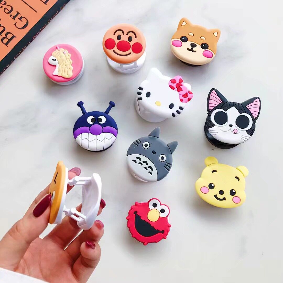 universal Cartoon Cute 3D phone Stand Holder ring holder Popular Expanding stand Phone Bracket Support Ring Bracket