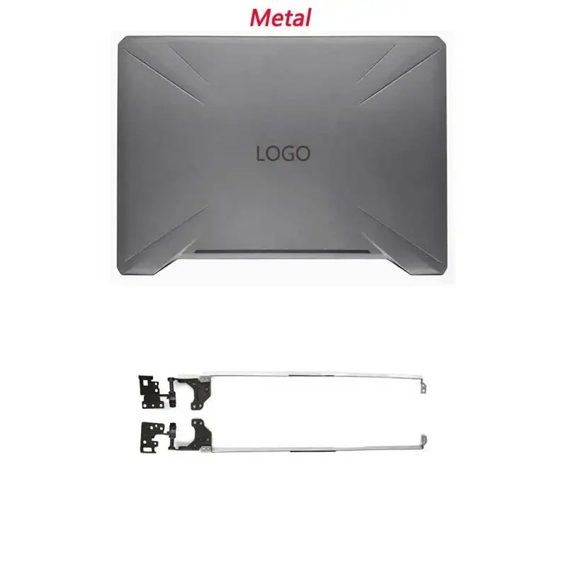 For ASUS TUF FX505 FX505G FX505D FX86 FX86F FX95 Laptop LCD Back Cover Front Bezel Upper Palmrest Bottom Case Keyboard Hinge: black