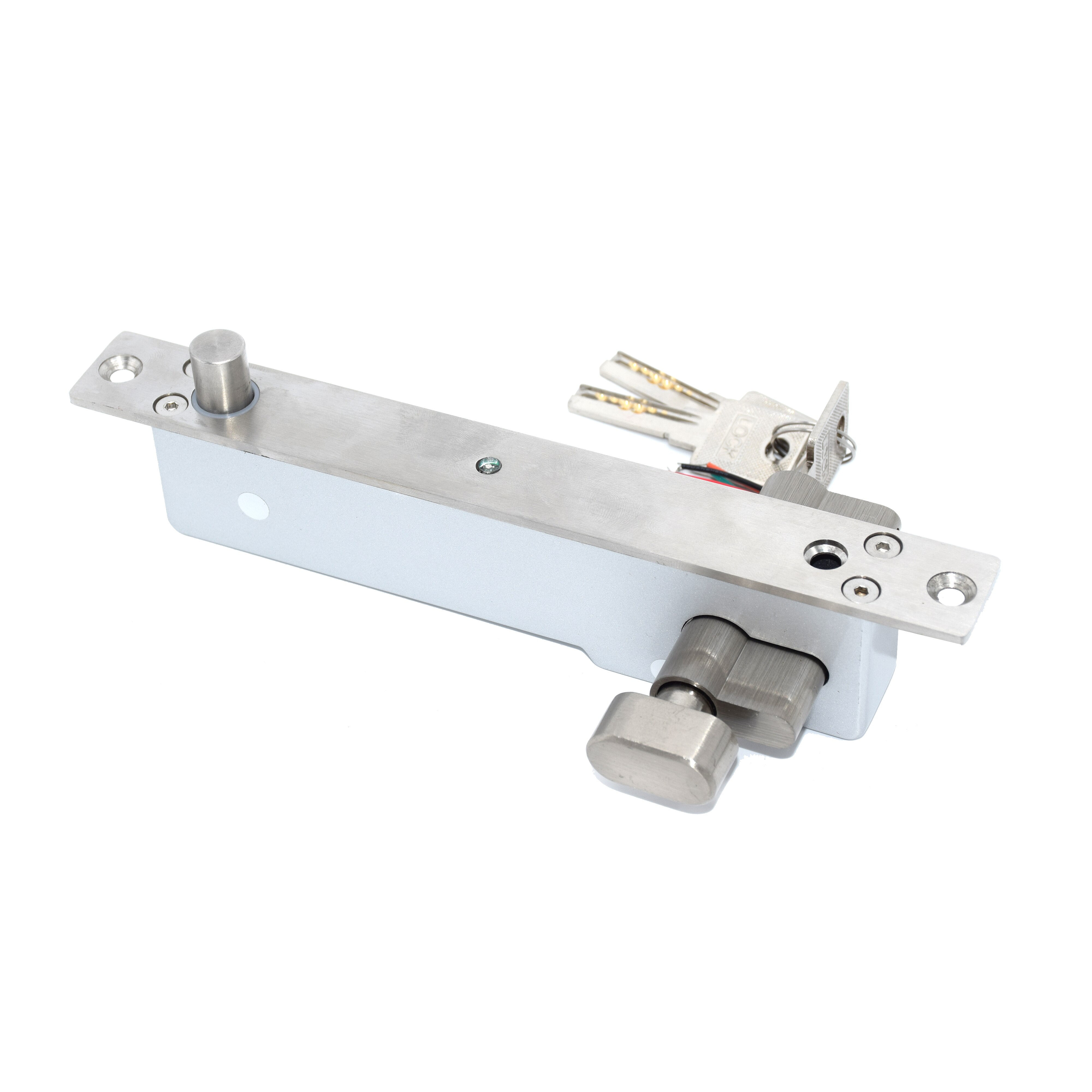 DC12V Fail Secure Electric Bolt lock With Mort Lock Cylinder power to unlock emergency key