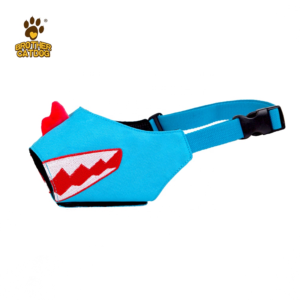 Nylon Leuke Grote Kleine Honden Snuit Voor Puppy Dier Anti Barking Bitting Kauwen Beschermende Outdoor Poedel Huisdier Accessoire Product: Blue / S