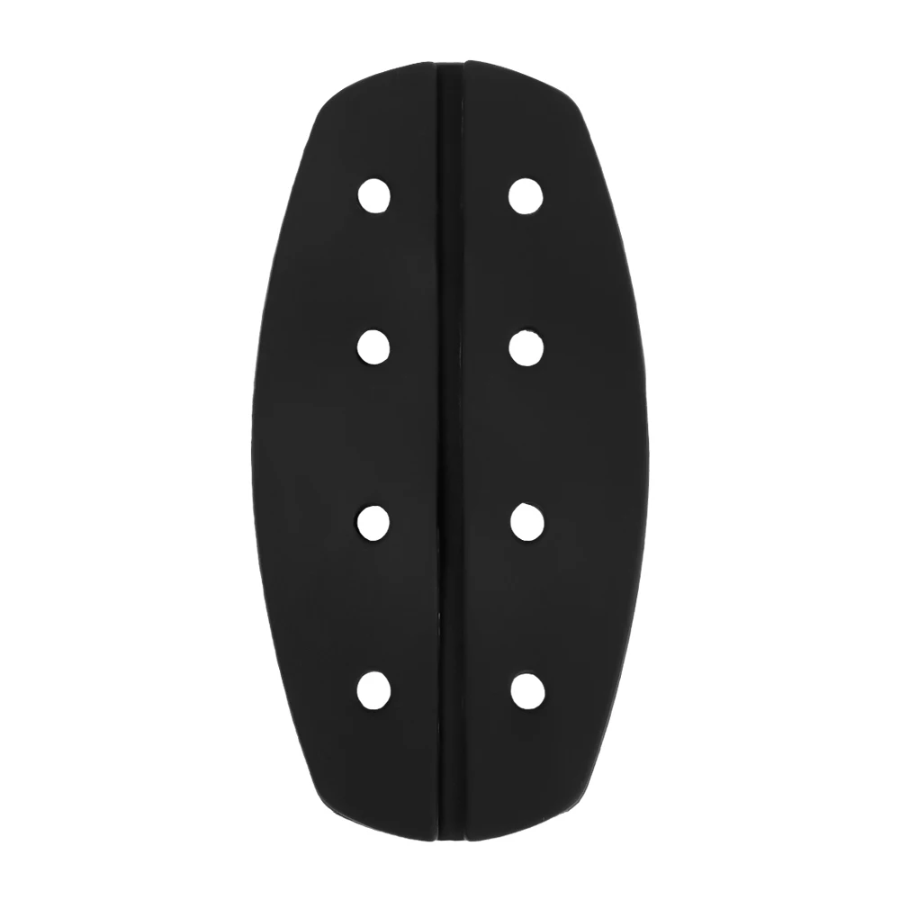 Vrouwen Schouderriem Antislip Pads Meisjes Siliconen Verborgen Kussens Stabiele Lange Termijn Schouderbenodigdheden Monolithische Geperforeerde Mat: Sky Blue