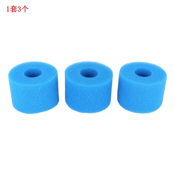 3 pièces pour Intex pur Spa réutilisable/lavable mousse bain à remous cartouche filtrante Type S1: Default Title